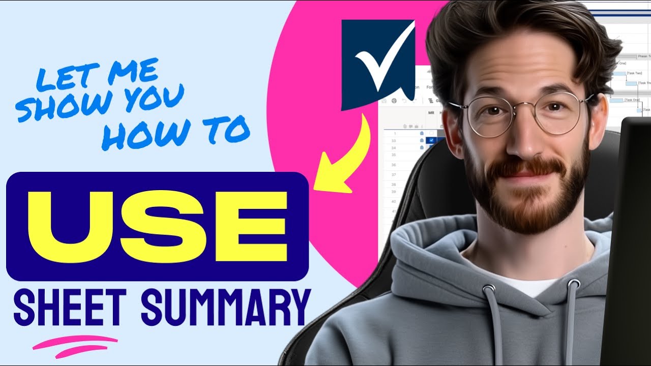 How to USE SHEET SUMMARY in Smartsheet (Step by Step) - YouTube