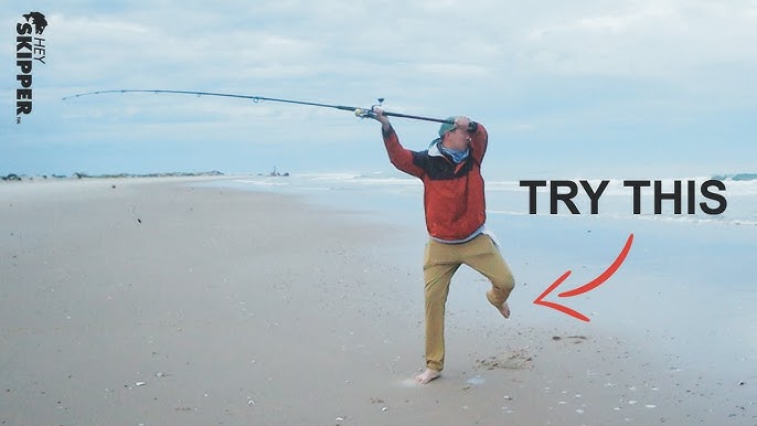 HOW TO CAST CONVENTIONAL REEL EASY and DISTANCE! Beach and Pier Fishing CAST  101 