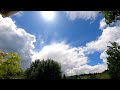 Espectacular timelapse de la evolución de las nubes en un día de fuertes tormentas en Llodio (Álava)