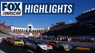 2022 Busch Clash at The L.A. Coliseum | NASCAR ON FOX HIGHLIGHTS