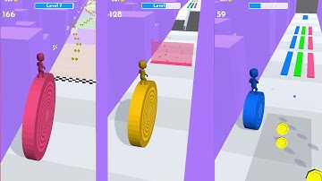 Layers Roll in Max Level iOS,Android Gameplay Walkthrough All Trailers Update Mobile Game