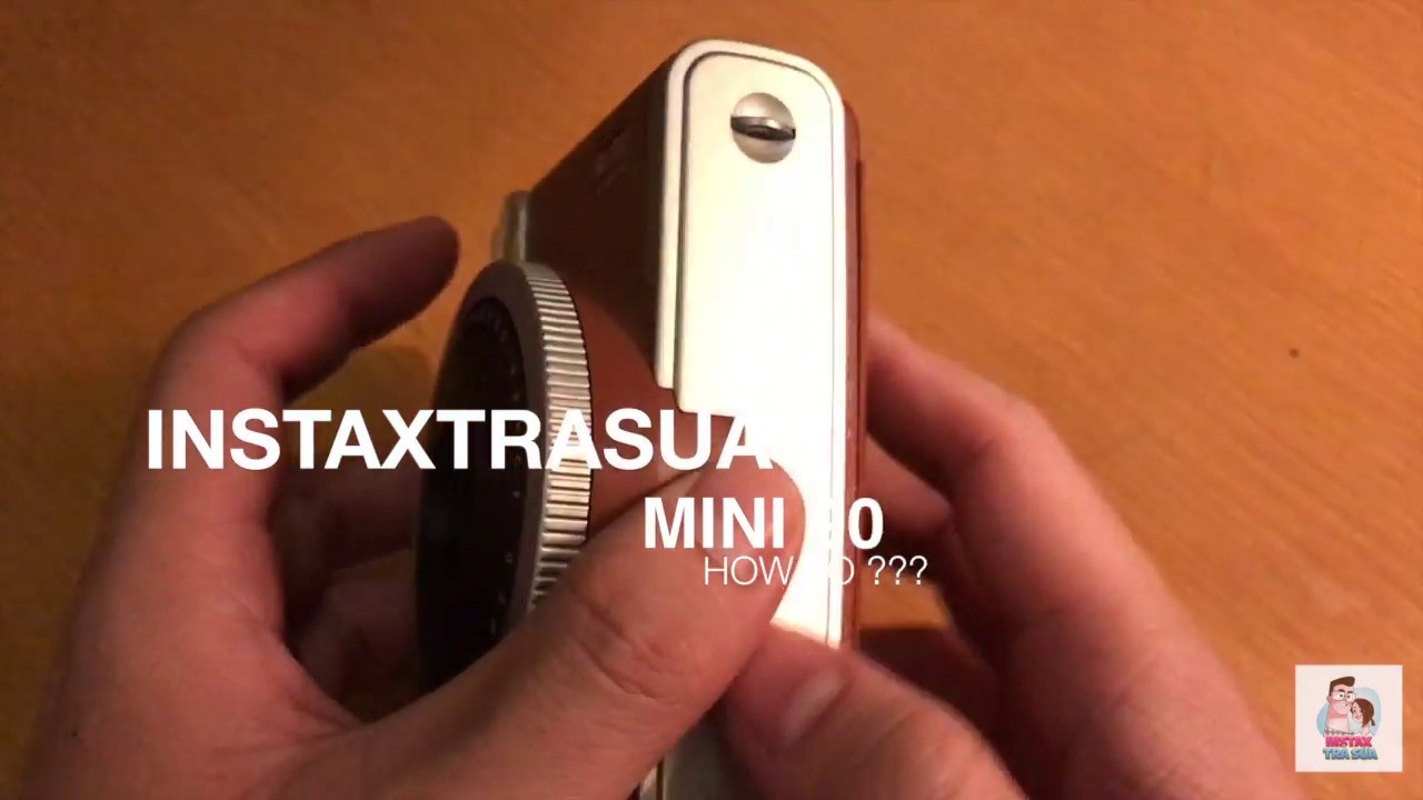 Instax mini 90 - Cách sử dụng, tips
