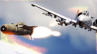 AGM-65 MAVERICK MISSILE Fired from A-10 Warthog! | Ground Battle (WarThunder)