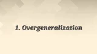 15 Cognitive Distortions With Examples