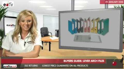 Buyers guide: Lever arch files