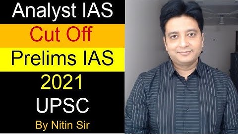 CUT OFF PRELIMS 2021 UPSC