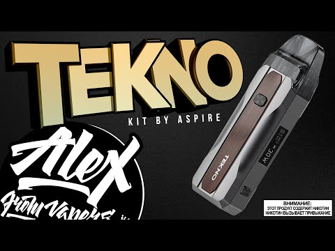 Tekno Kit by Aspire l Alex VapersMD review 🚭🔞