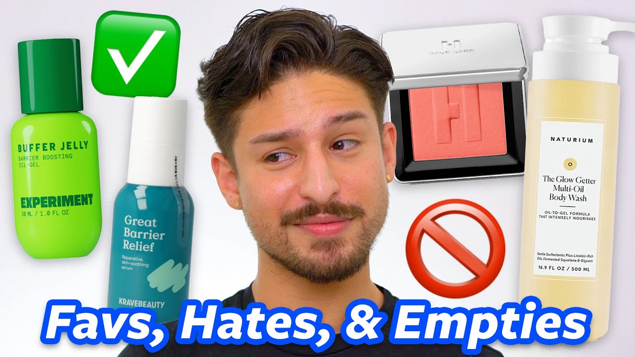 Skincare and Beauty Empties, Hates, and Favorites for 2023... So Far