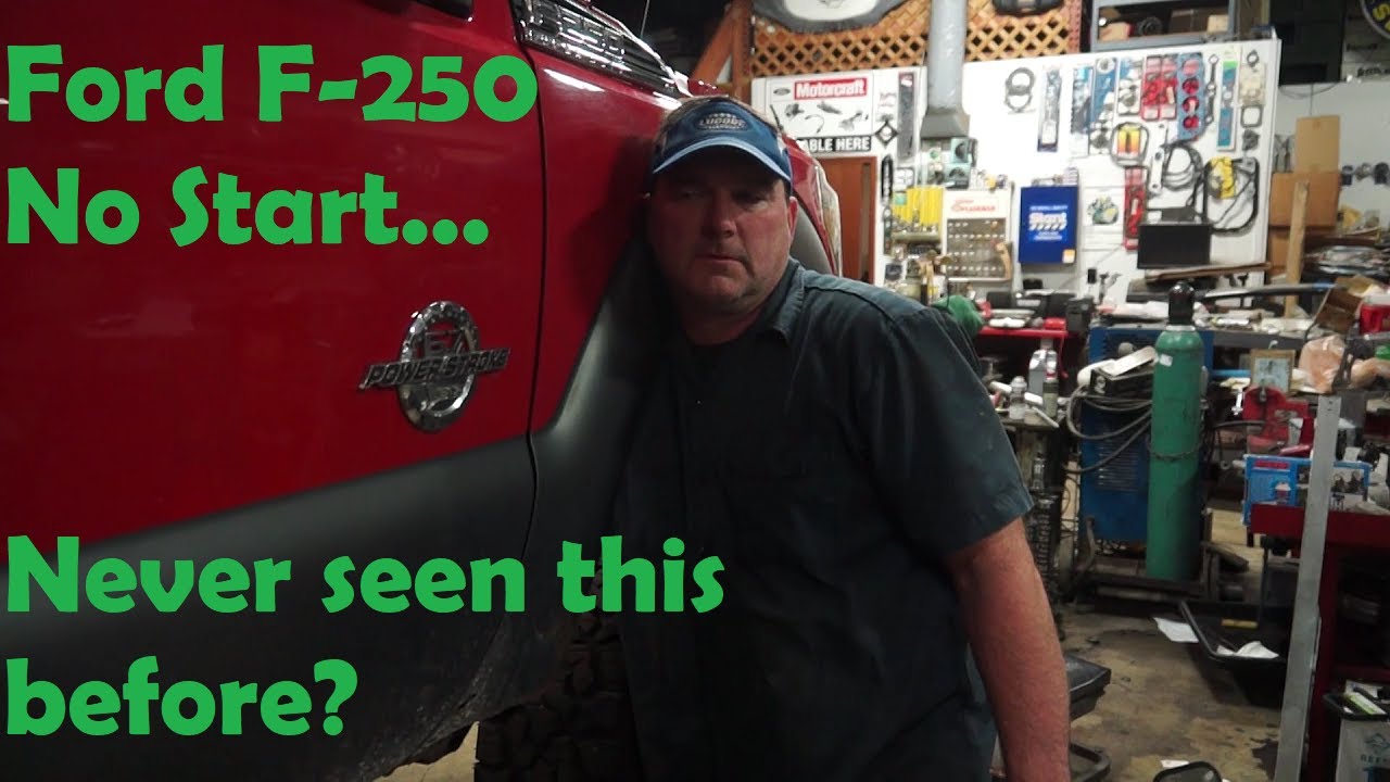 Ford 6.7 Turbo Diesel No Start condition we've NEVER seen before. First