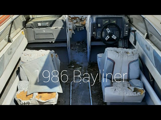 1986 Bayliner rebuild part 3 