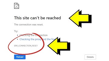 Cómo solucionar el error «err_connection_reset» | This Site Can