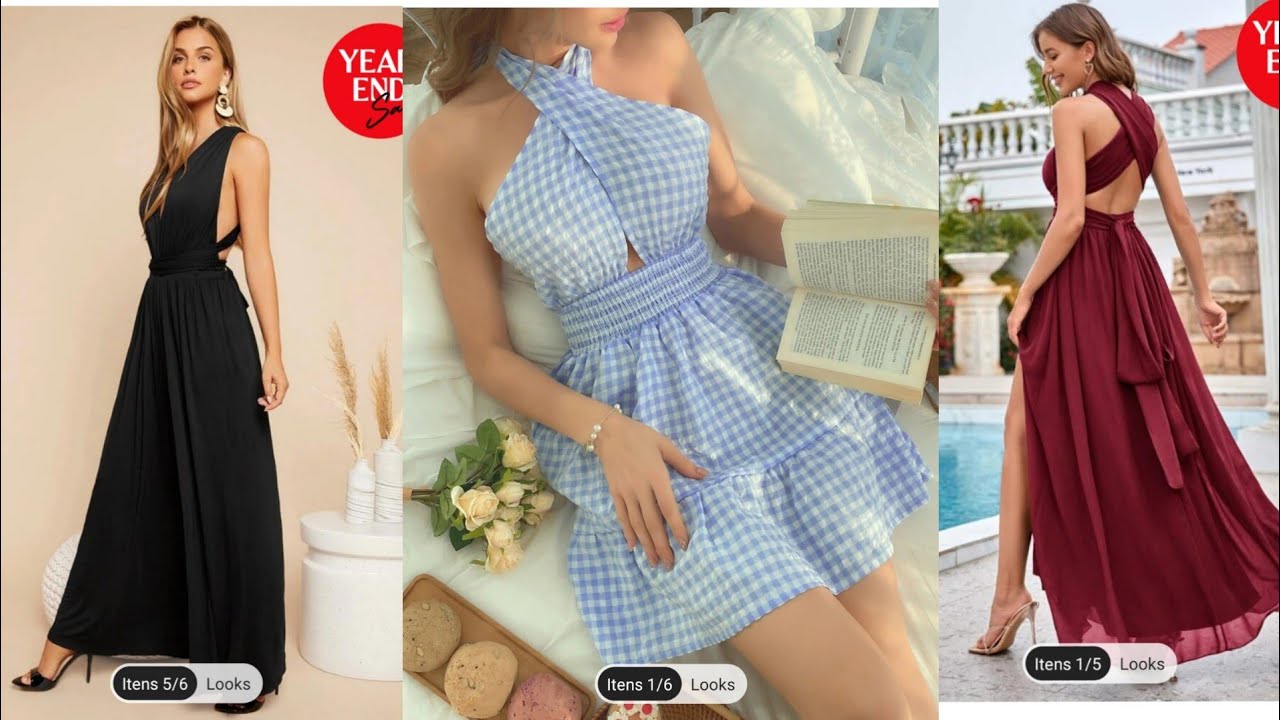 comprei roupas da SHEIN na campanha 12.12 vestido de formatura, macacão