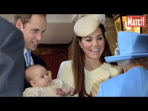 Vidéo: Kate et William annoncent le baptême de George George