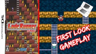Lode Runner (English Patched) – Nintendo DS Gameplay
