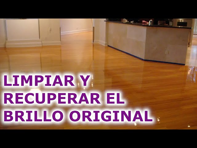 Cómo limpiar el suelo laminado: trucos para que recupere el brillo