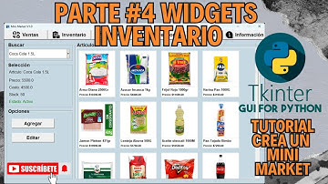 Tutorial Punto de Venta con Python Tkinter - Parte #4