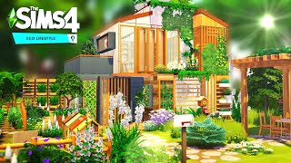 Off the grid Eco Farm || The Sims 4 eco lifestyle  ||  Speed Build/House Tour - NO CC