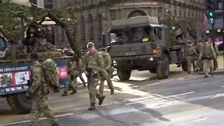 LORD MAYOR'S SHOW 2018 - 12 - ROYAL MARINES BAND - CITY OF LONDON