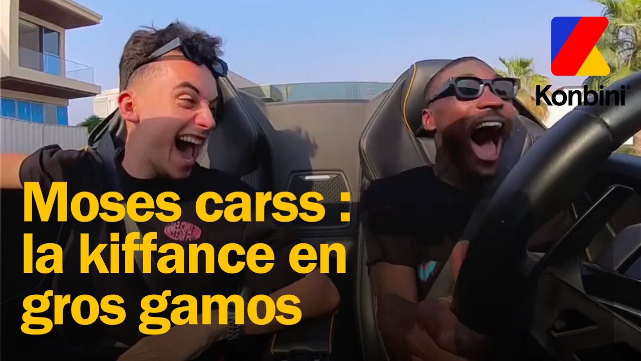 MOSES CARSS, LE CAR ADDICT, "DÉGUSTE" AVEC NOS QUESTIONS 😭 Konbini