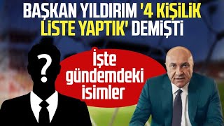 Başkan Yıldırım 4 Kişilik Liste Yaptık Demişti Samsunspor Için Gündemdeki Hocalar