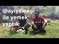 Ayı Yemeği ile Yemek Yaptık!