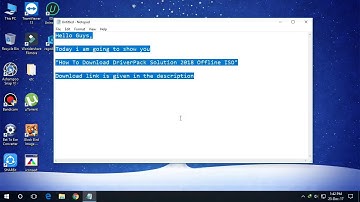 Download and Install Driverpack Solution 2018