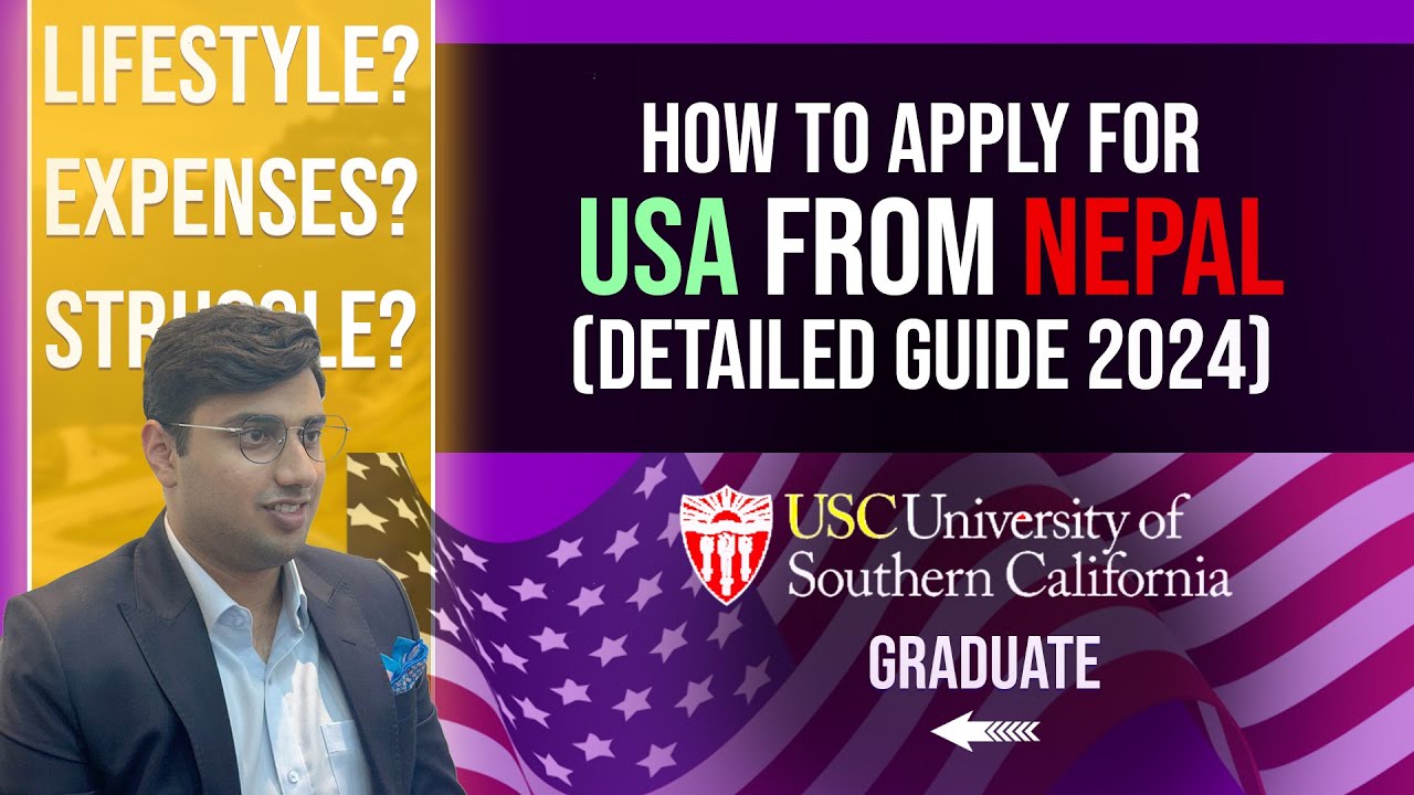 DETAILED Process for Applying to USA from Nepal 🇳🇵 | Visa Interview ...