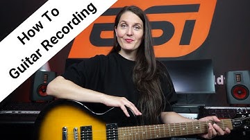 How to: Guitar Recording for beginners with MAYA22 USB and Bitwig Studio 8-Track