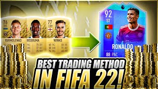 EASIEST TRADING METHOD ON FIFA 22! HOW TO MAKE COINS ON FIFA 22! FIFA 22 BEST TRADING METHOD!