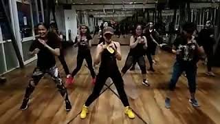 Zumba by song wiggle wop\