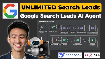 A DeepSeek AI Agent to Scrape Unlimited Leads From Google Search Results (No Code!)