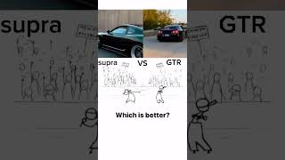 🔥GT-R VS SUPRA 🔥#vs #supra #GT-R #trending #explor #car