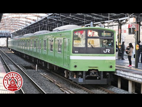 ดูรถไฟ สถานี Shin-Imamiya โอซาก้า รถไฟ JR ตะวันตกในโอซาก้า (EP.110)