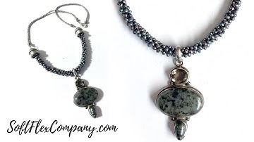 How to Make a Kumihimo Braid with Pearls and Soft Flex Wire: Free Spirit Beading with Kristen Fagan