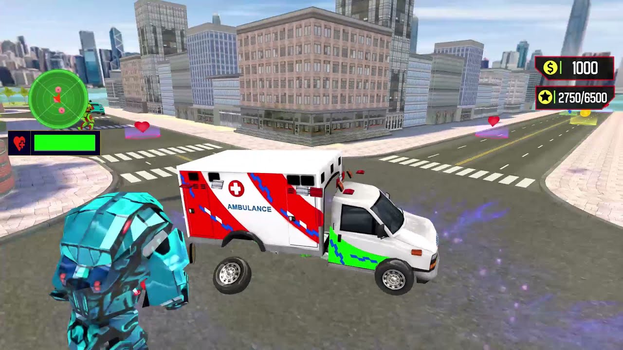 Flying Ambulance Rescue Robot