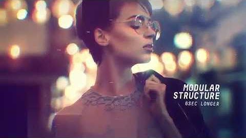 Glitchy Channels Parallax Slideshow - After Effects Template #AfterEffectsTemplate #Videohive