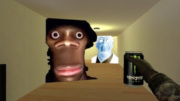 POV HI MY NAME IS AUUGHH VS CRAZY OBUNGA  #garrysmod #yoshiegaming