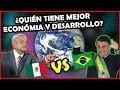 BRASIL 🇧🇷 vs. MÉXICO 🇲🇽 Poder Económico y Desarrollo Humano ¿Quién gana? | Peruvian Life