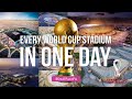 I Visited All The Qatar Stadiums in 8 Hours!