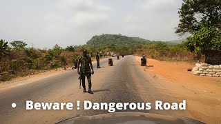 The Dangerous Road from Enugu to Anambra State, Nigeria.