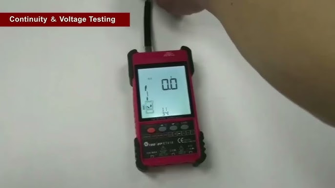 Multimètre numérique professionnel portatif CS618A + A-BF & UNI-T True RMS,  testeur de courant