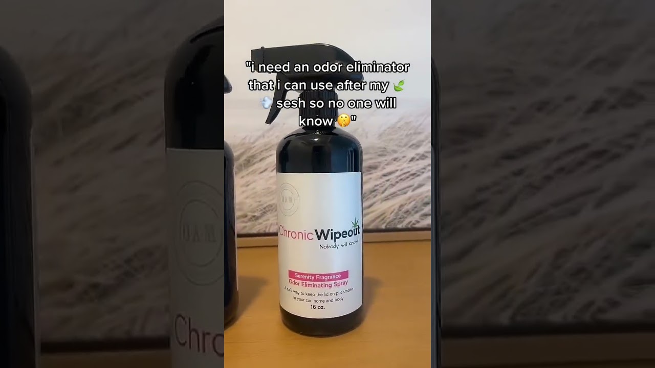 A Quick Odor Remover Spray For After Smoking 🚭 