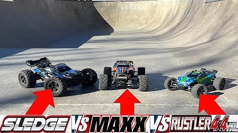 sledge vs maxx￼ vs rustler which is the best￼￼
