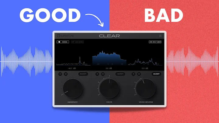 Achieve Crystal Clear Audio with the AI-Powered Supertone Clear Plugin