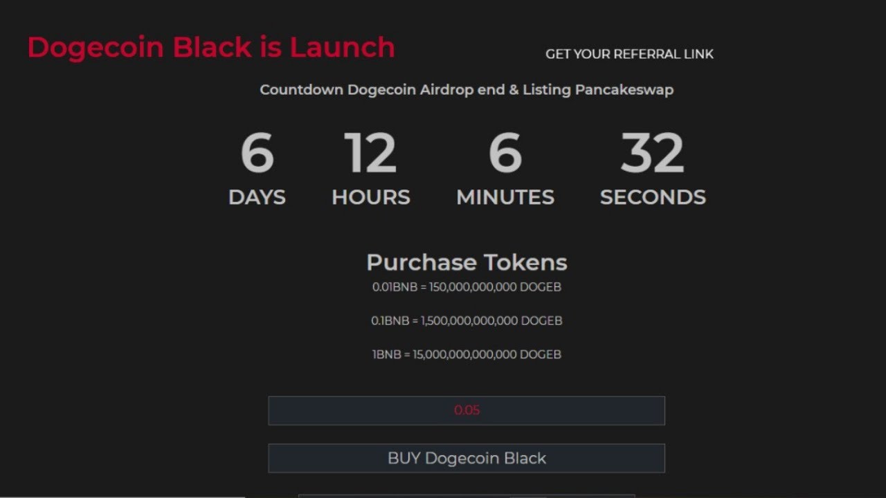 How to get free airdrops  Dogecoin Black Airdrop  100,000,000 DOGEB