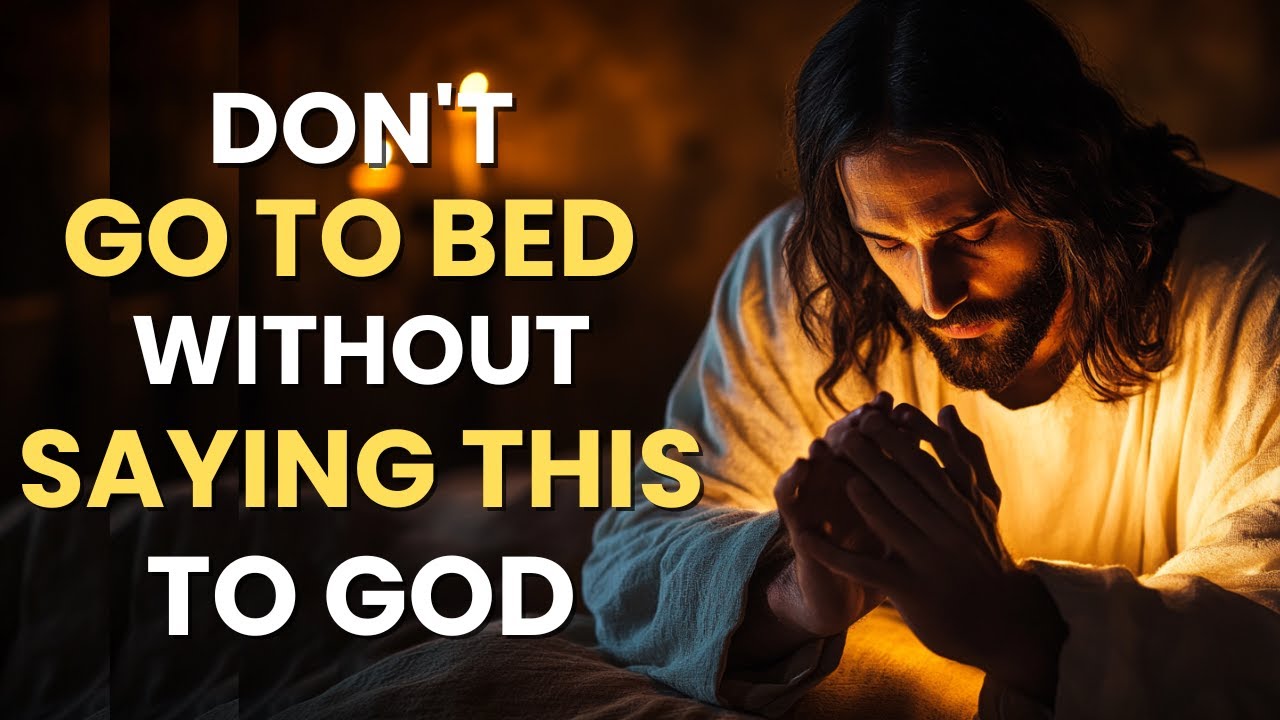 Pray These 4 Words Every Night And Watch God Transform Your Life ...
