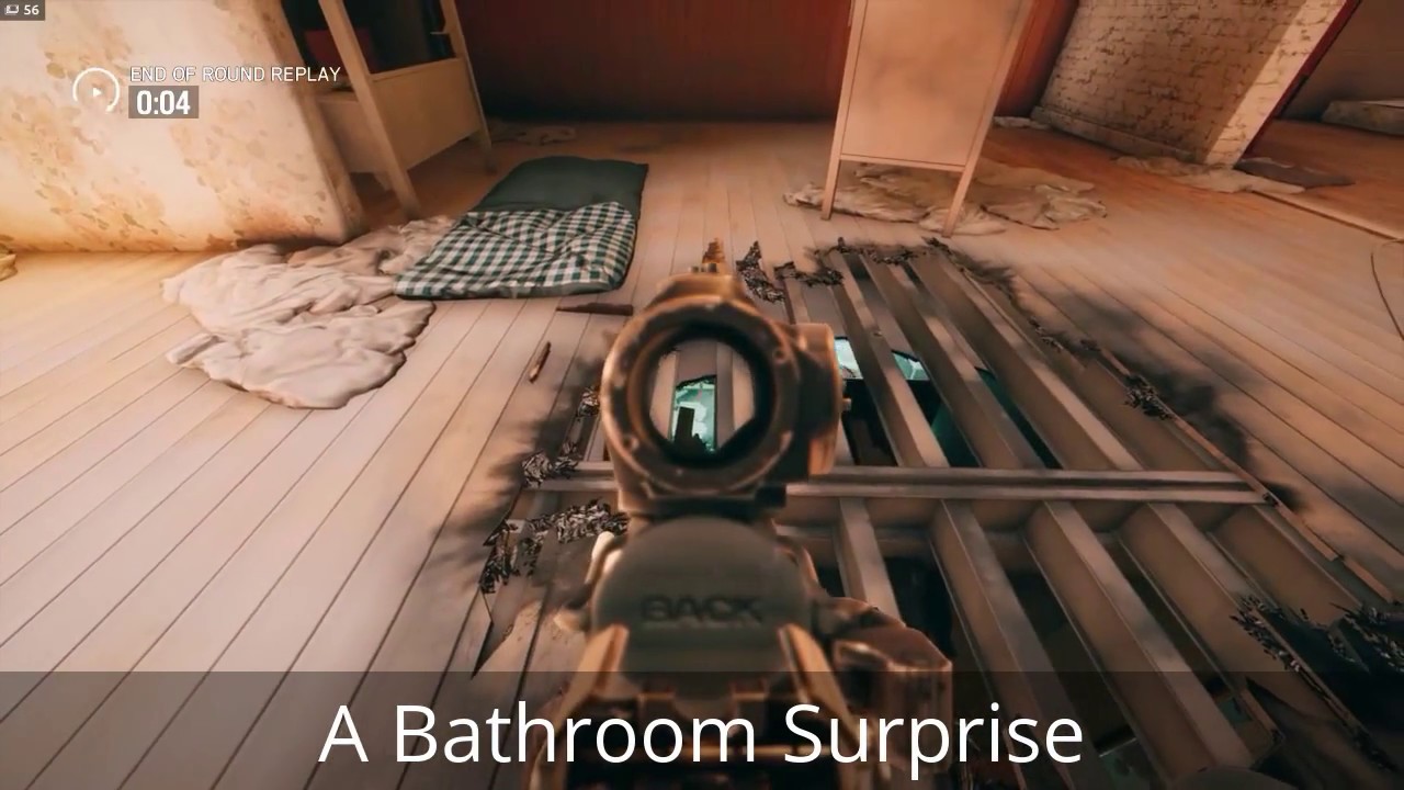 A Bathroom Surprise - Tom Clancy's Rainbow Six: Siege - YouTube