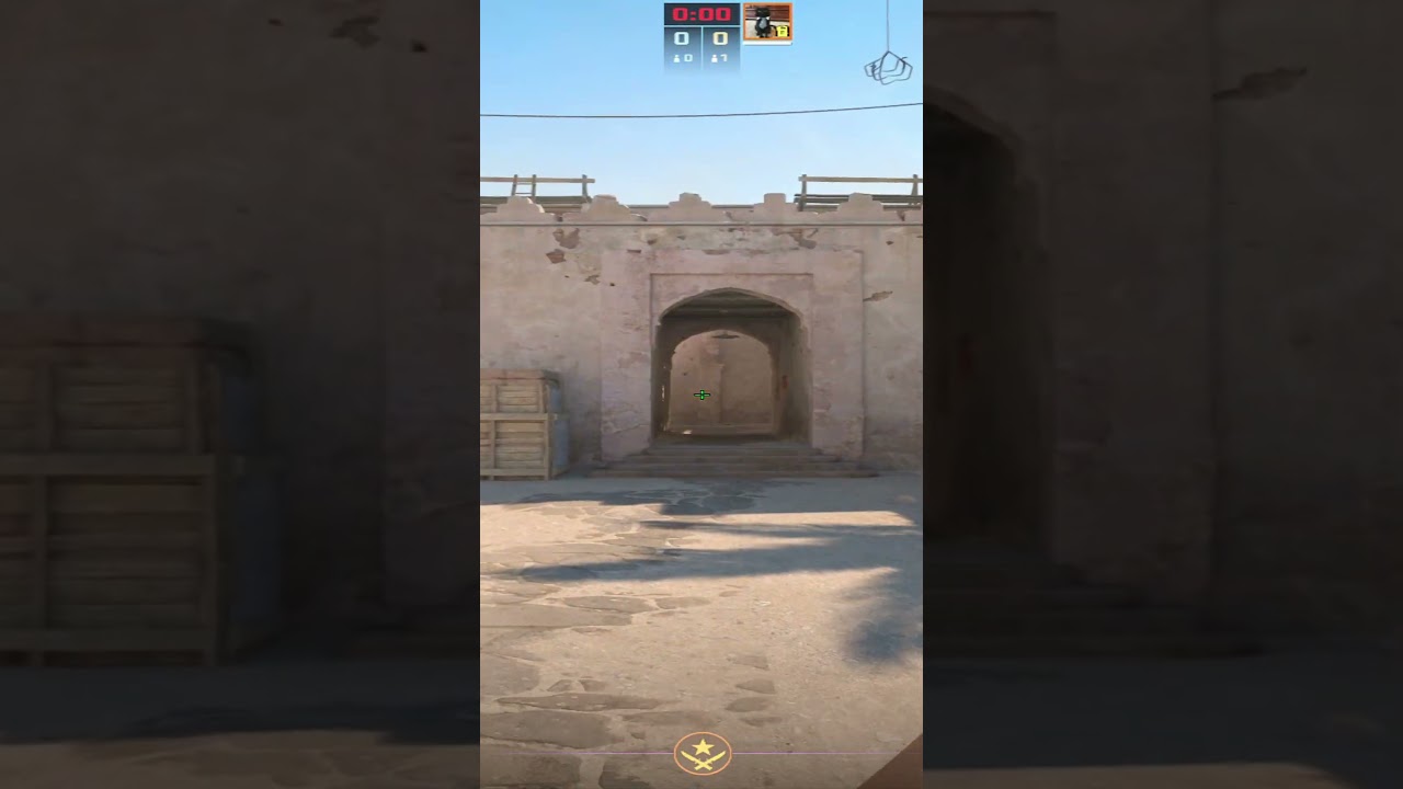 Self Pop Flash For Control B Site And Kill Tunnel On Dust 2 In CS2 