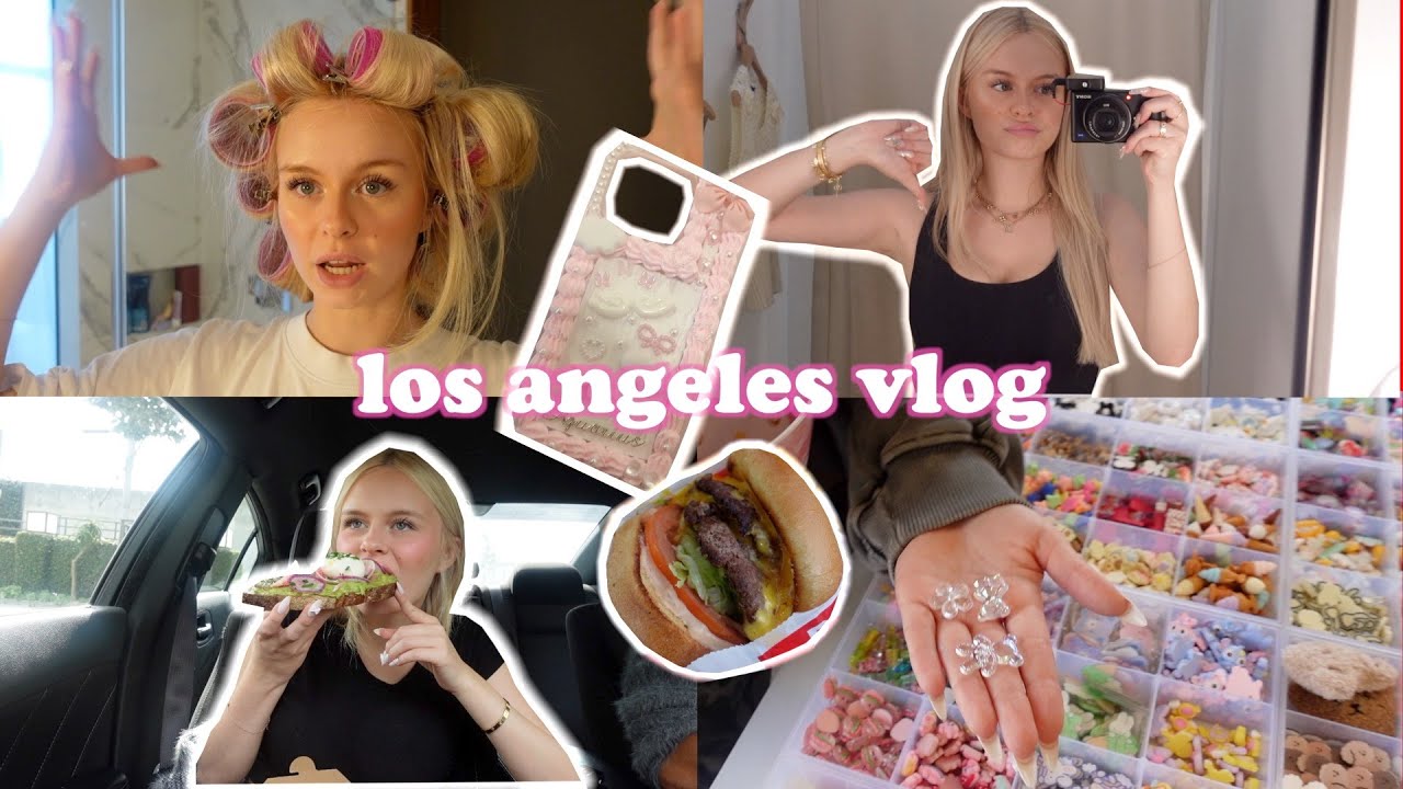 what I do & eat in a week in los angeles