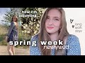 SPRING WEEK IN MY LIFE | married life, long work days, modeling for my friend, back to full time?